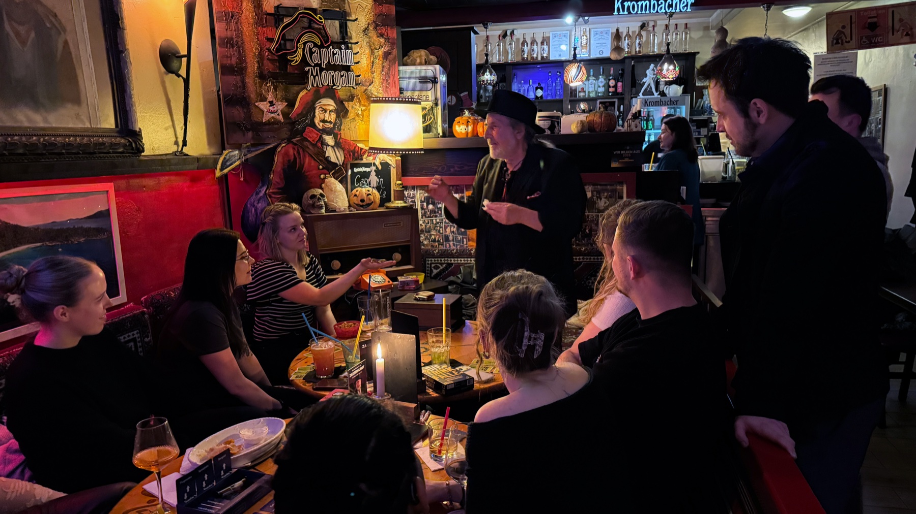Zauberei in der Kürbiskern Bar